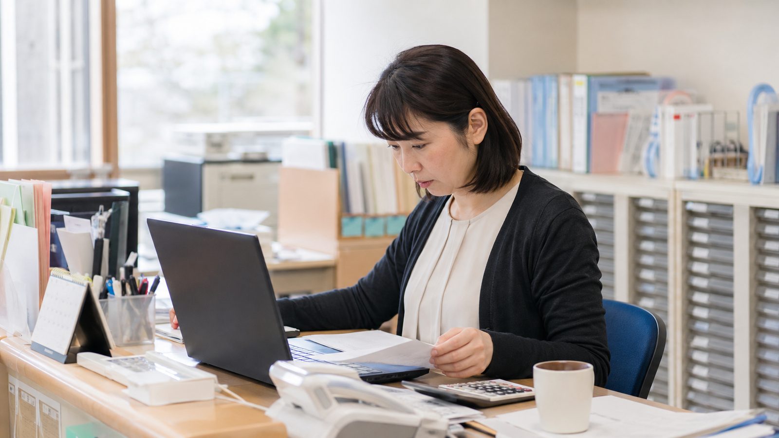 事務の負担を、まるごと軽く